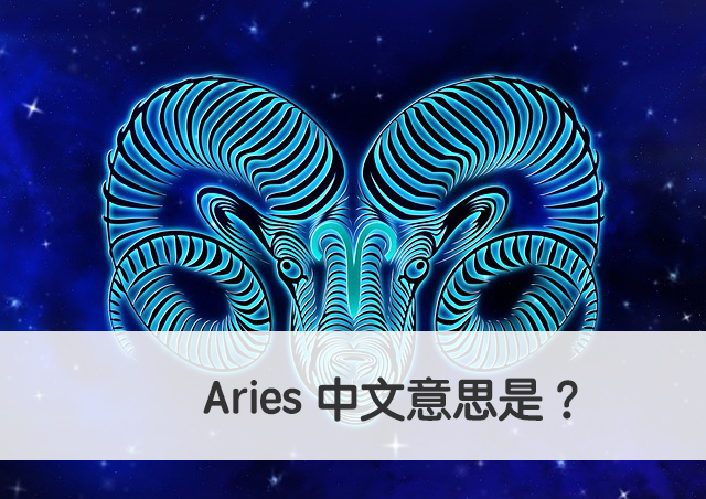 Aries 中文意思