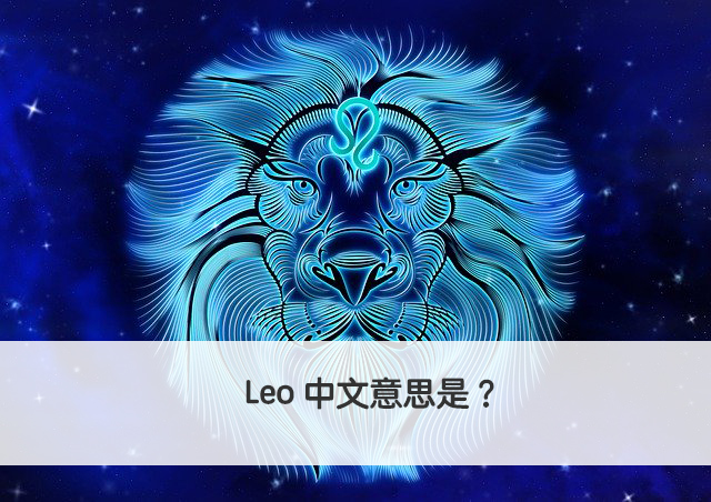 Leo 中文意思
