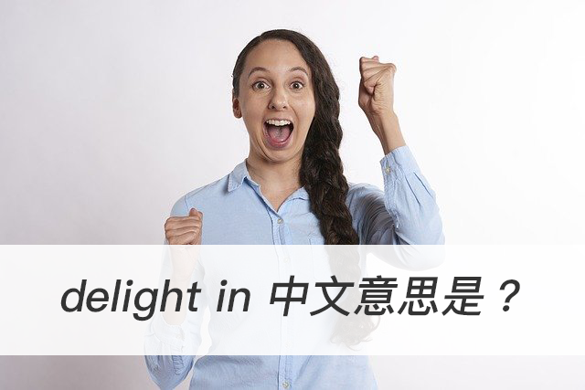 delight in 中文意思