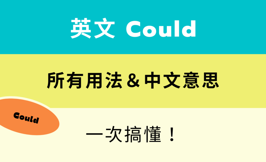 英文助動詞 Will Shall Should Can 英文情態助動詞用法 全民學英文